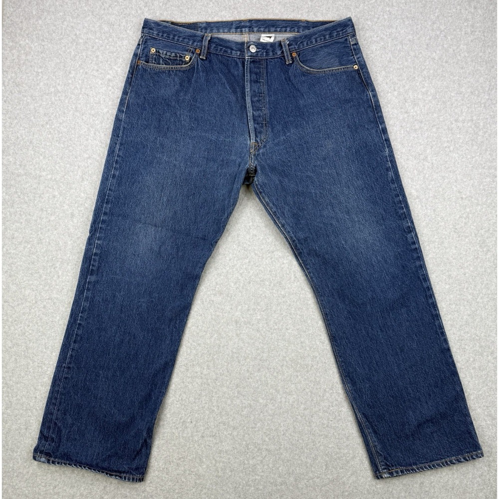 Vintage‎ Levis Jeans Mens 42x32 (Fits 42x29) Blue 501 XX Straight Leg Denim